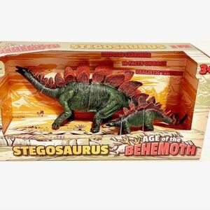 Stegosaurus Age Of The Behemoth Toy Twin Pack New